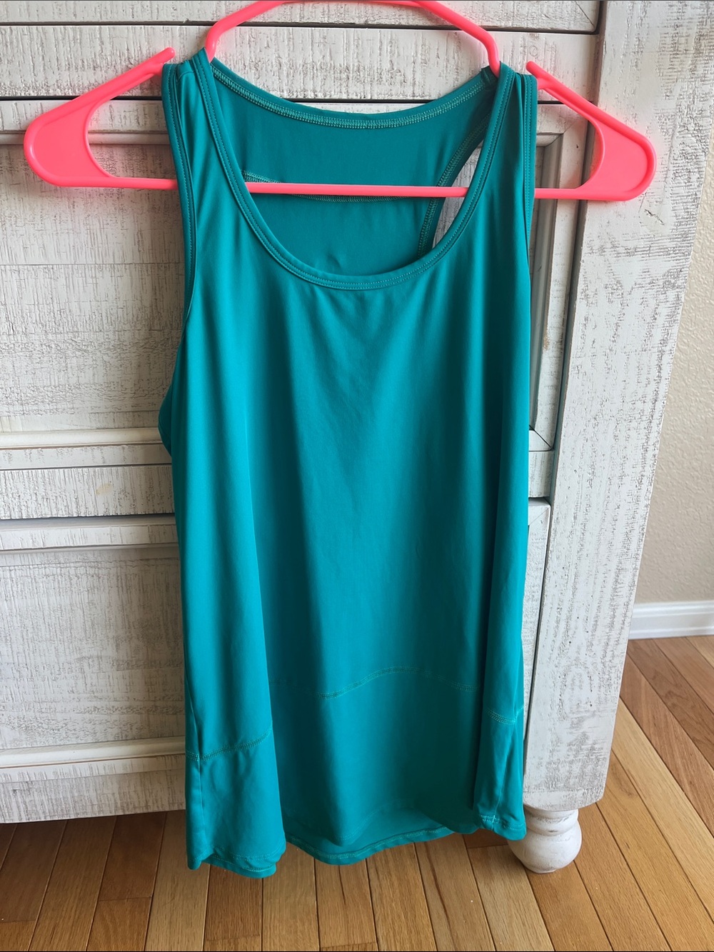 Women’s Teal Racerback Tank Top - Lightweight Activewear
